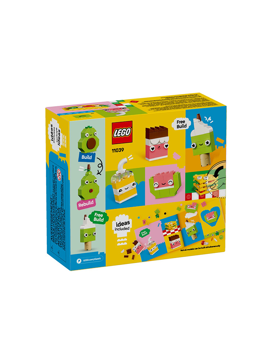 Lego Classic Amigos Nutritivos Creativos  3