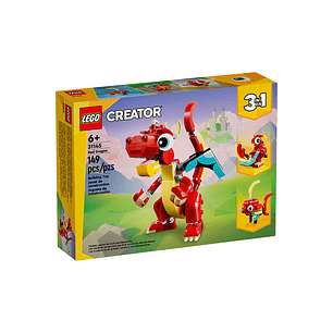 Lego Creator Dragón Rojo 