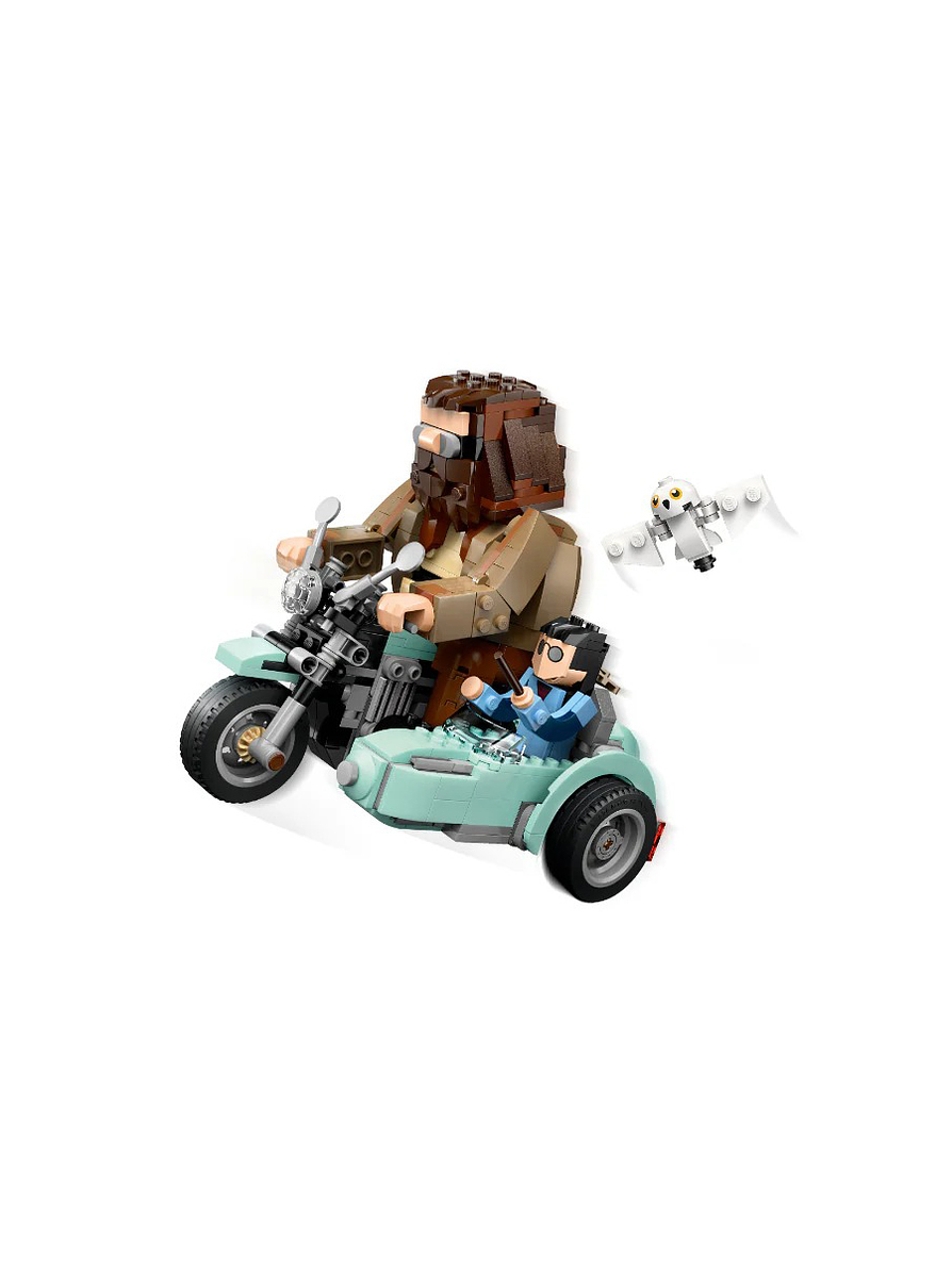 Lego Harry Potter Viaje En Moto De Hagrid y Harry  5