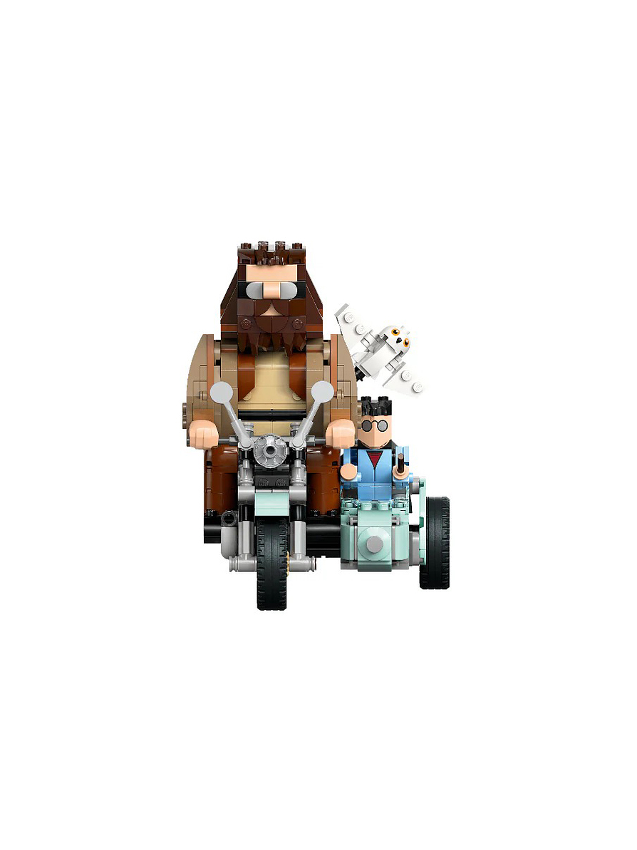Lego Harry Potter Viaje En Moto De Hagrid y Harry  6
