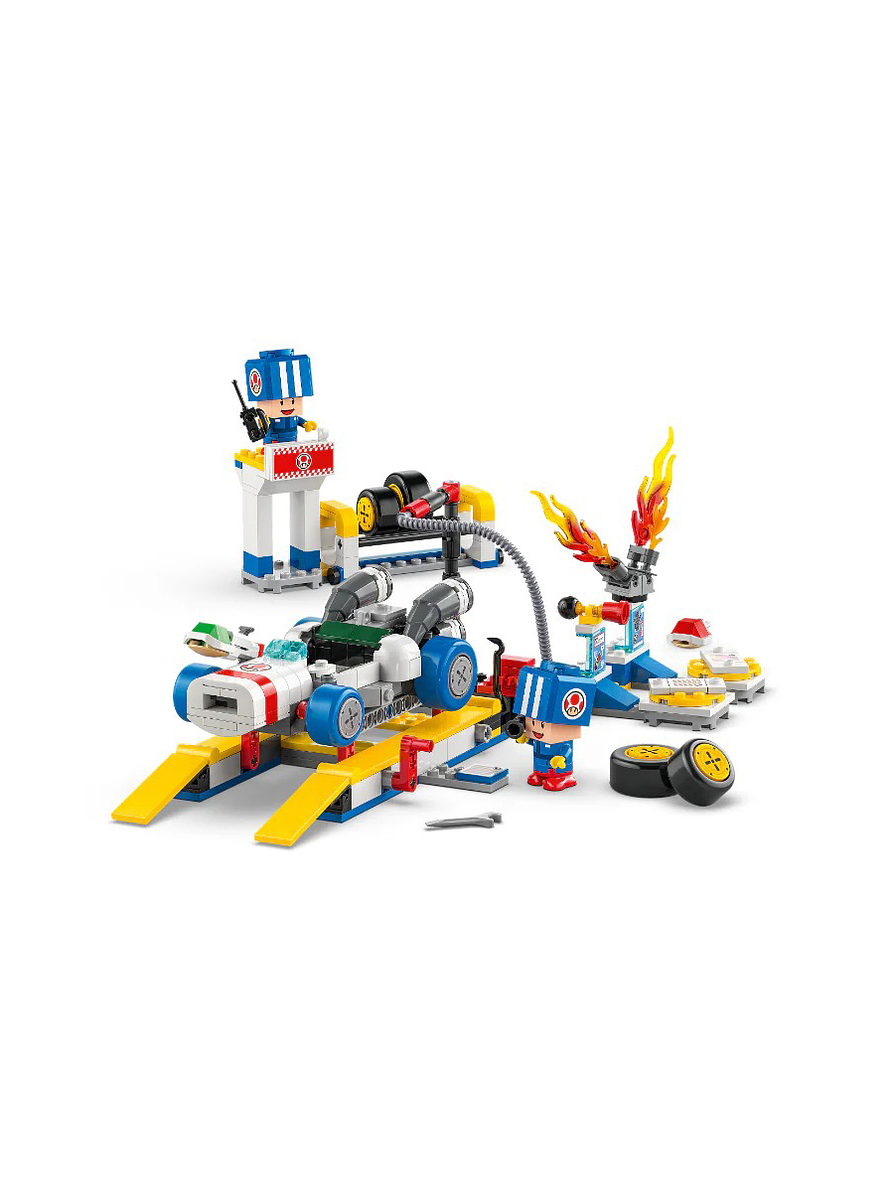 Lego Mario Kart Garaje De Toad 2
