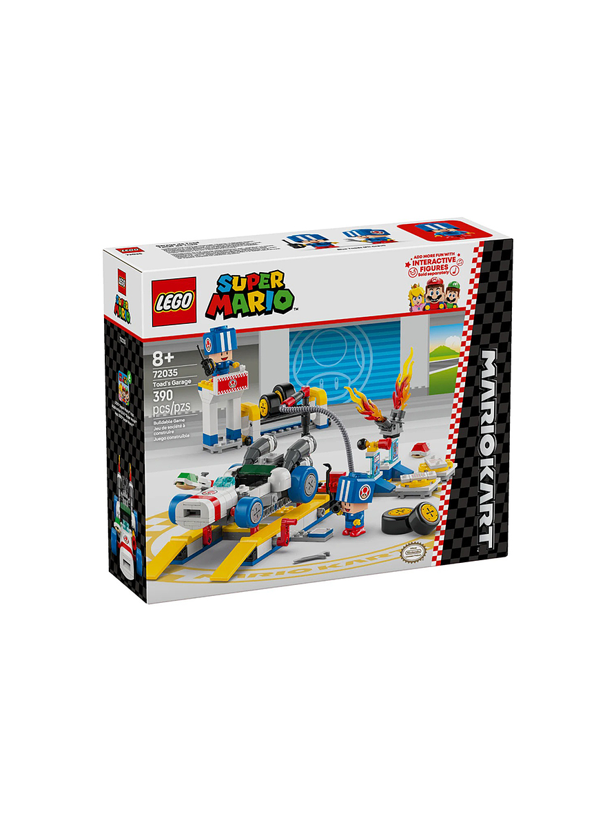 Lego Mario Kart Garaje De Toad 1