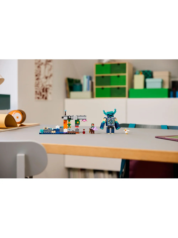 Lego Minecraft El Encuentro Con El Custodio  8