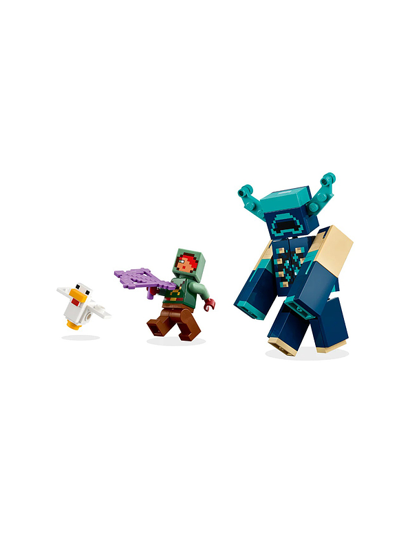 Lego Minecraft El Encuentro Con El Custodio  6