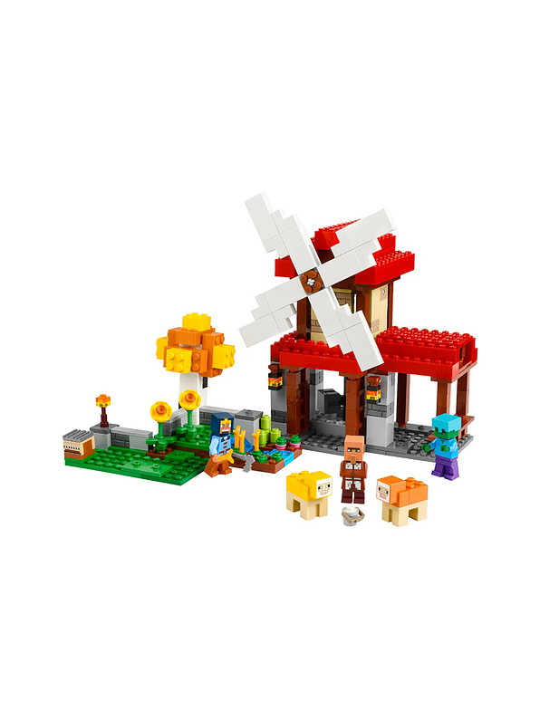 Lego Minecraft La Granja Del Molino  2