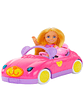 Barbie Chelsea Con Coche Rosa - Miniatura 2