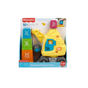 Fisher Price Grúa Aprende A Contar