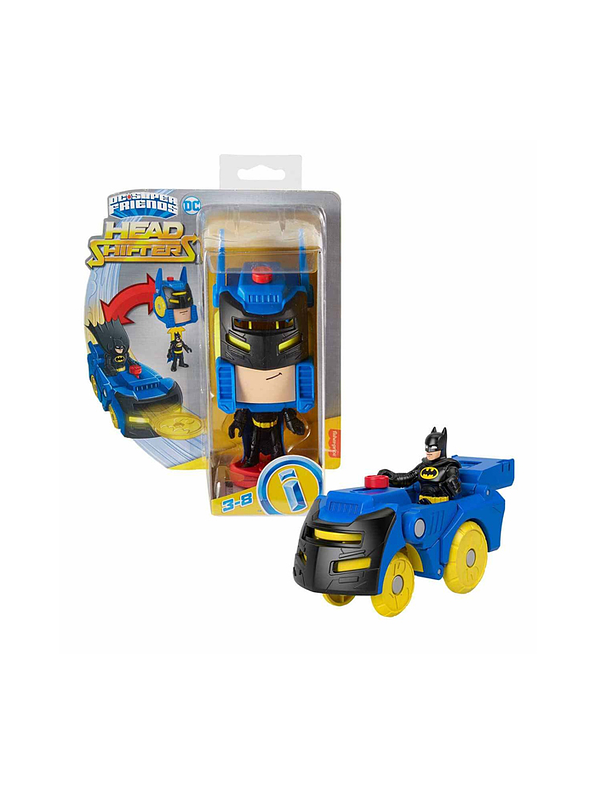 Fisher-Price Imaginext DC Head Shifthers Surtidos  3