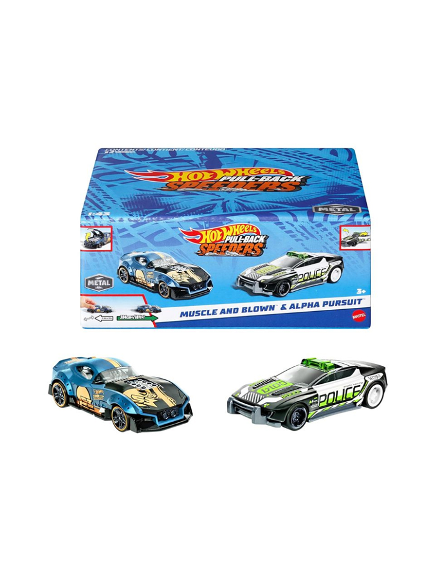Hot Wheels Pack Dos Carros 2