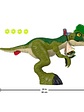Jurassic Word Imaginext Dilophosaurus Ataca Luces y Sonidos - Miniatura 5
