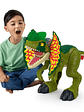 Jurassic Word Imaginext Dilophosaurus Ataca Luces y Sonidos - Miniatura 1