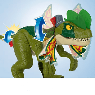 Jurassic Word Imaginext Dilophosaurus Ataca Luces y Sonidos