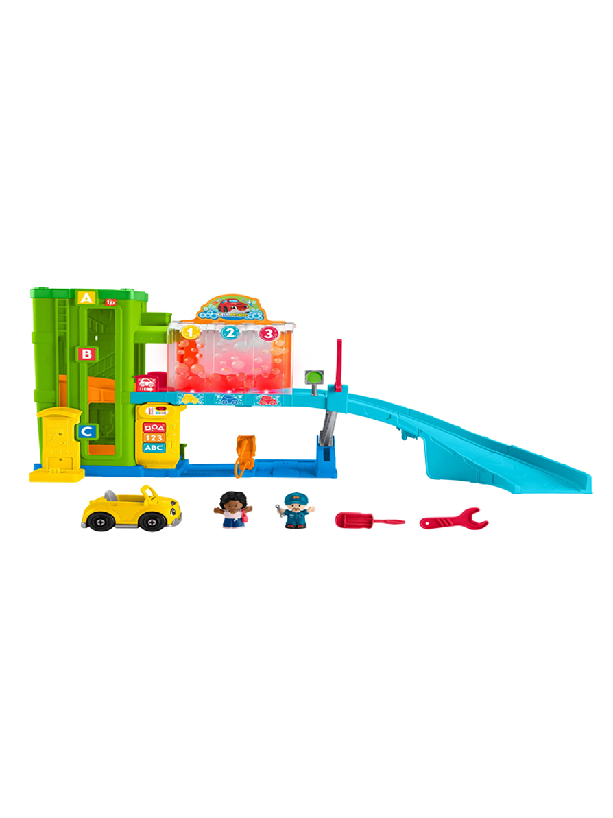 Fisher Price Little People Set De Juego Garage De Vehiculos 2