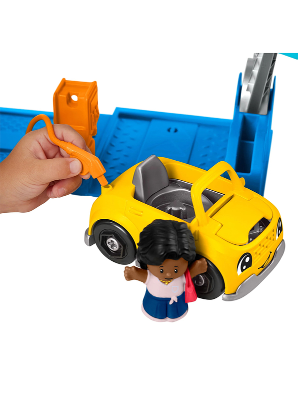 Fisher Price Little People Set De Juego Garage De Vehiculos 3