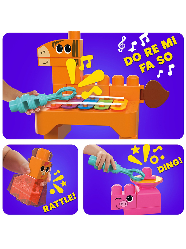 Mega Bloks Granja Musical 3