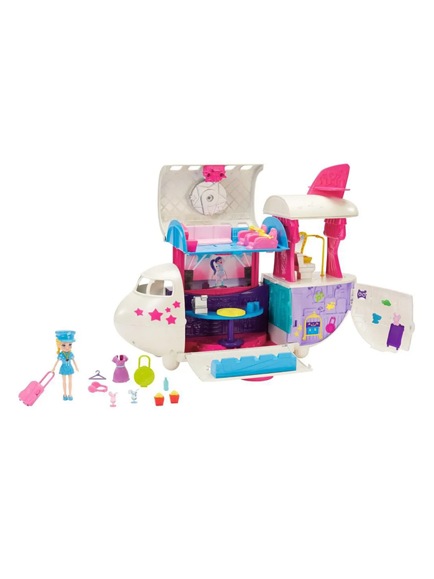 Polly Pocket Mega Jet De Viaje 1