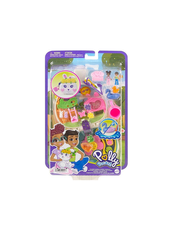 Polly Pocket Juego Jardín De Conejito 3