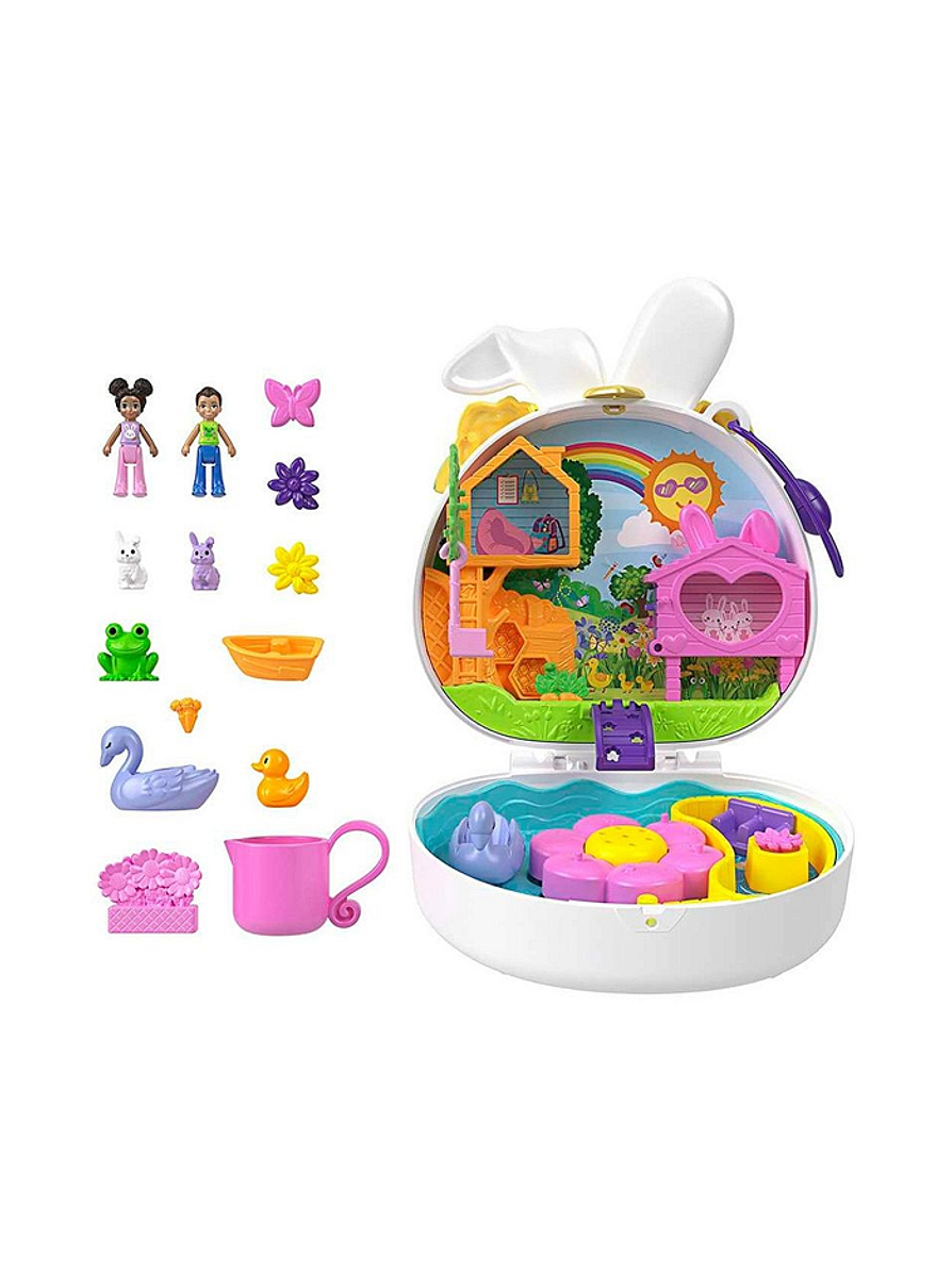Polly Pocket Juego Jardín De Conejito 1