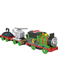 Fisher Price Tren Thomas & Friends Percy Parlante Con Harold  - Miniatura 2