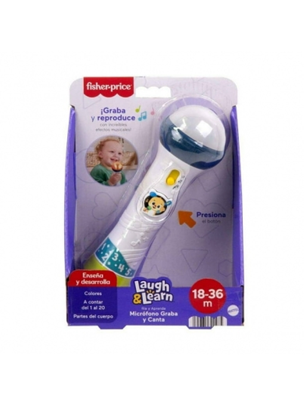 Fisher Price Micrófono Graba y Canta  1