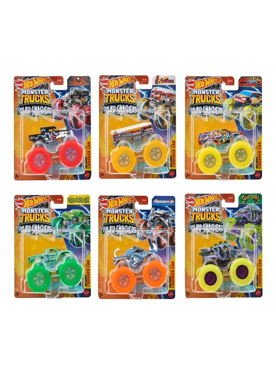 Hot Wheels Monster Energia De Demolición Surtidos 1