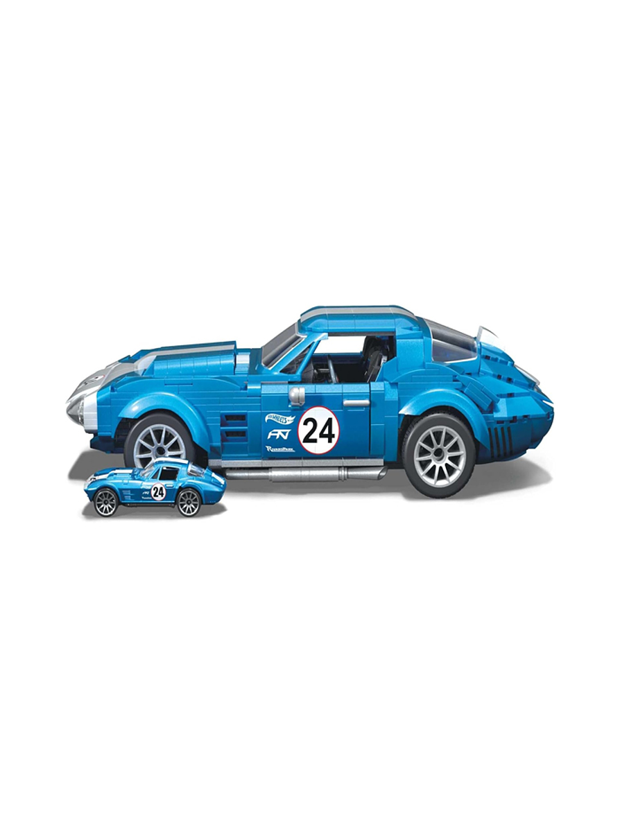 Mega Hot Wheels Corvette Grand Sport 1060 Piezas 2