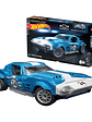 Mega Hot Wheels Corvette Grand Sport 1060 Piezas - Miniatura 1