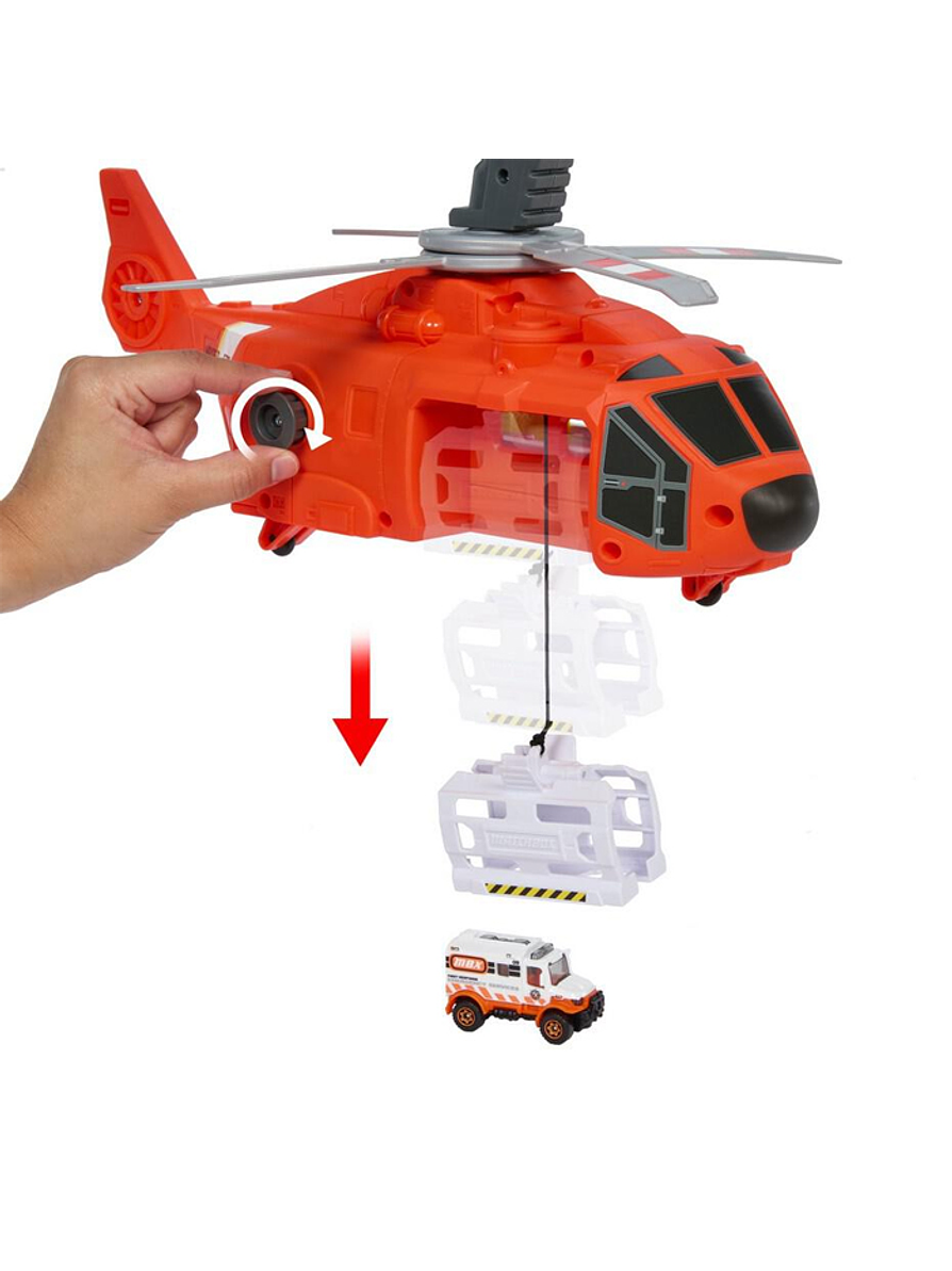 Matchbox Helicóptero De Rescate 4