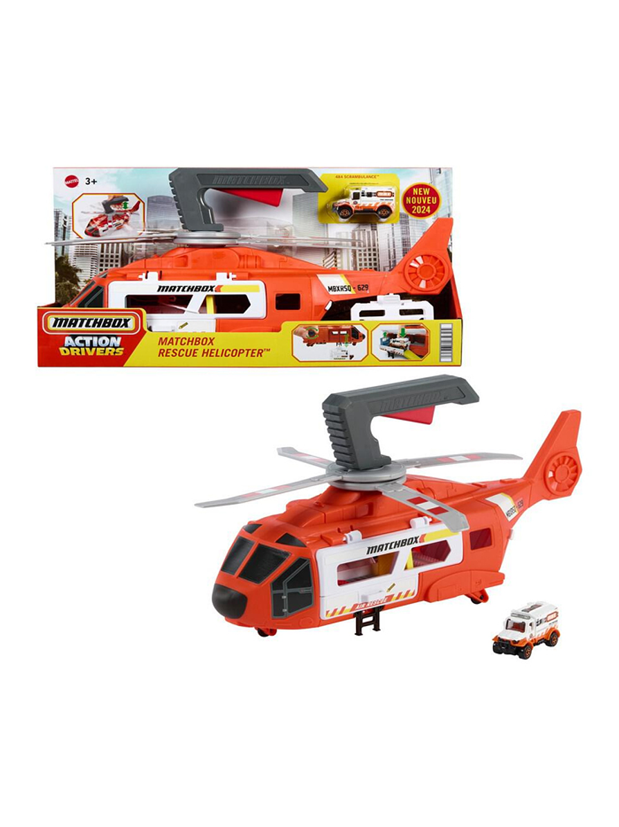 Matchbox Helicóptero De Rescate 1