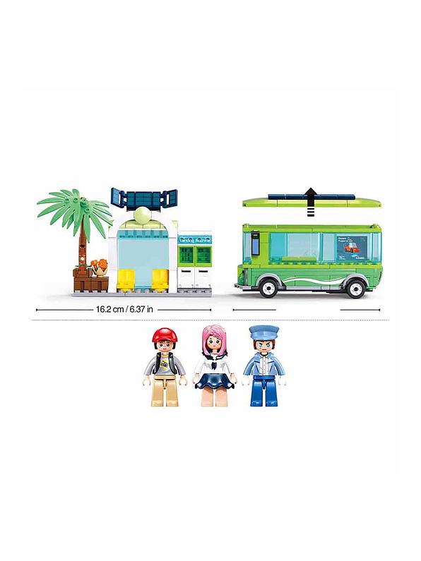 Estación De Autobús Metrópolis 262 Piezas 3