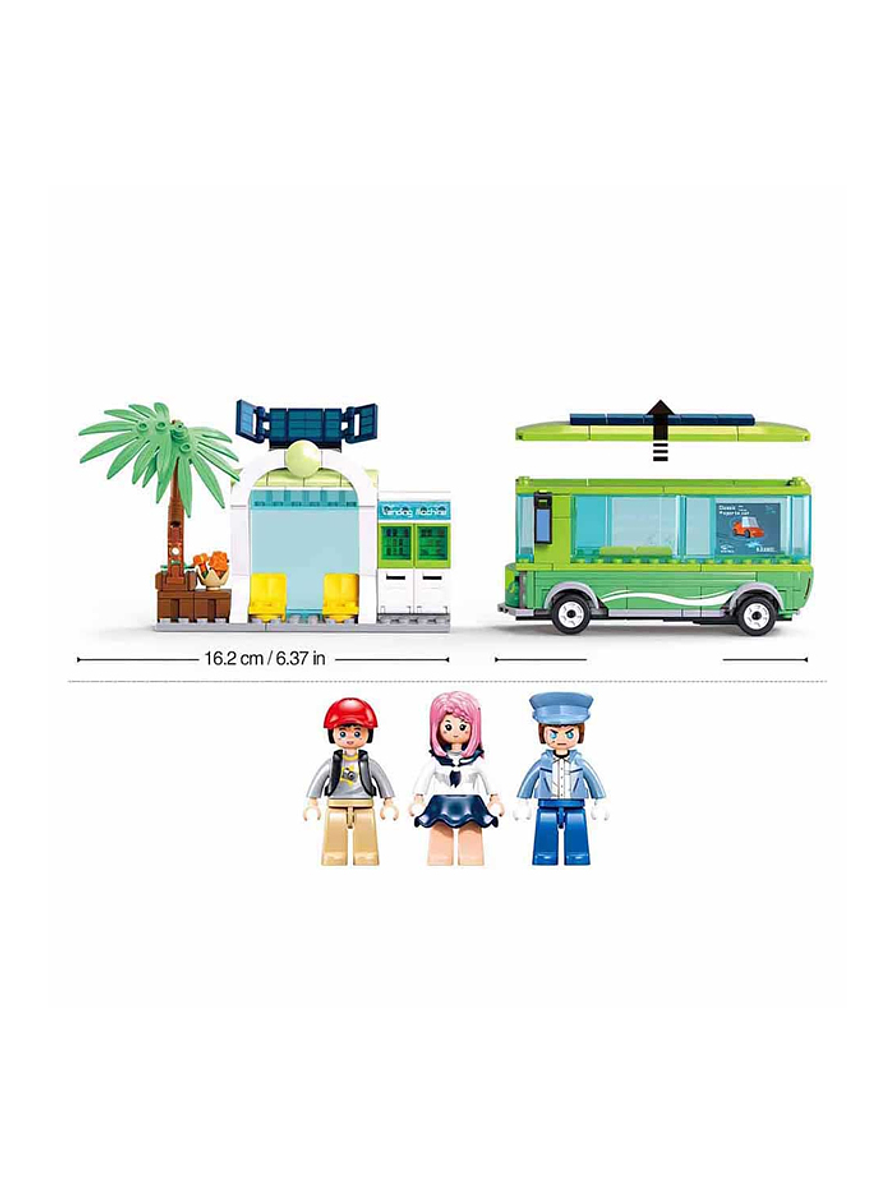 Estación De Autobús Metrópolis 262 Piezas 3