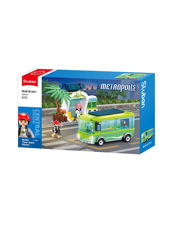 Estación De Autobús Metrópolis 262 Piezas 4