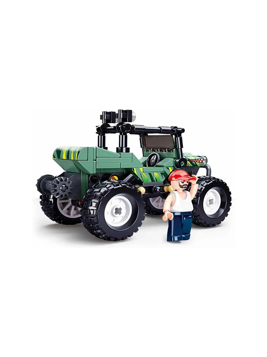 Town Vehículo 4x4 Verde 2