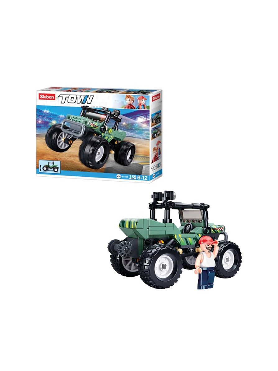 Town Vehículo 4x4 Verde 1