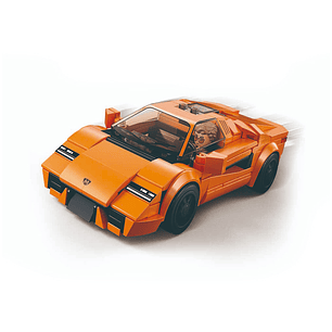 Model Bricks Vehículo Naranja M38 264 Piezas