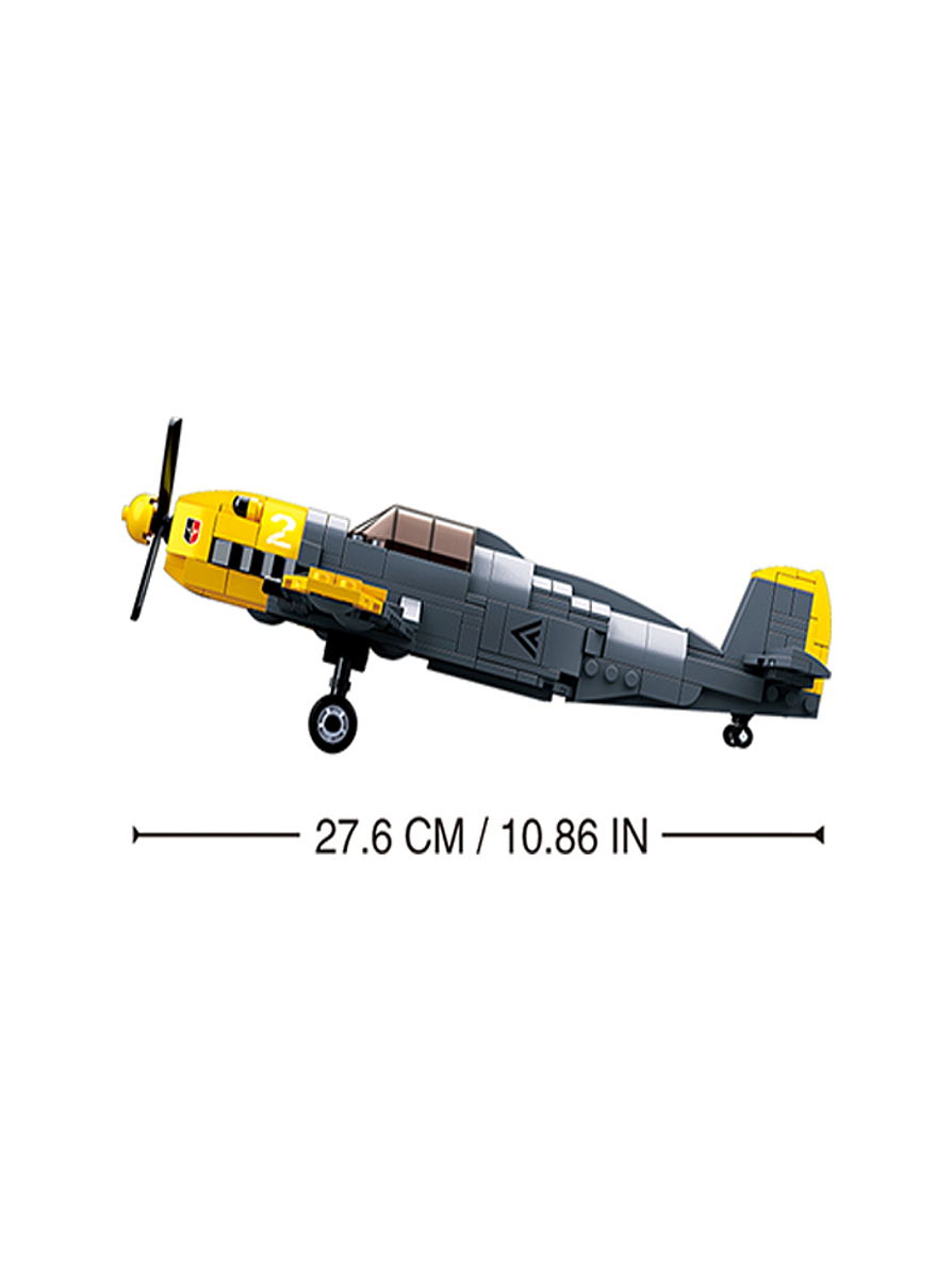 Model Bricks Avioneta De Combate 289 Piezas  2