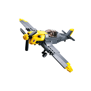 Model Bricks Avioneta De Combate 289 Piezas 