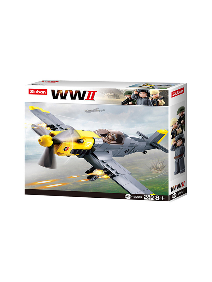 Model Bricks Avioneta De Combate 289 Piezas  3