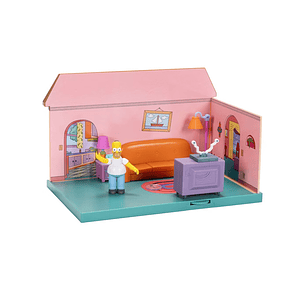 Los Simpsons Diorama Salon Incluye Homero
