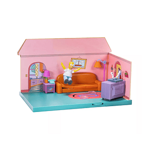 Los Simpsons Diorama Salon Incluye Homero