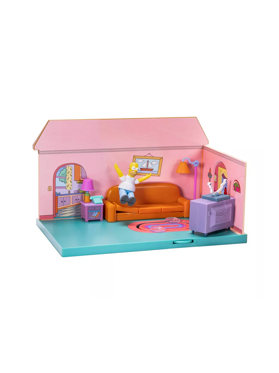 Los Simpsons Diorama Salon Incluye Homero 1