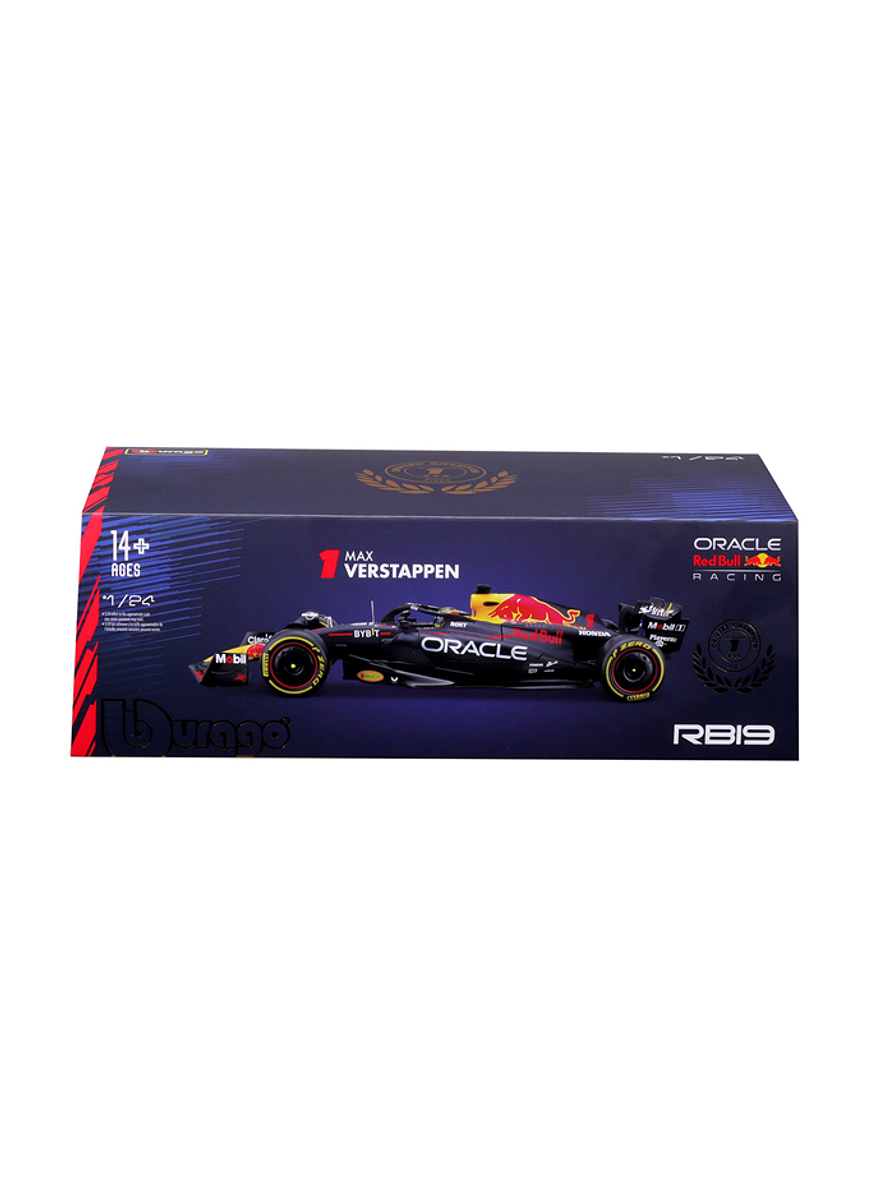 Vehículo Oracle Red Bull Racing RB19 Max Verstappen 1:24 4