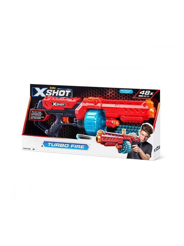 Lanzador De Dardos Xshot Turbo Fire 1