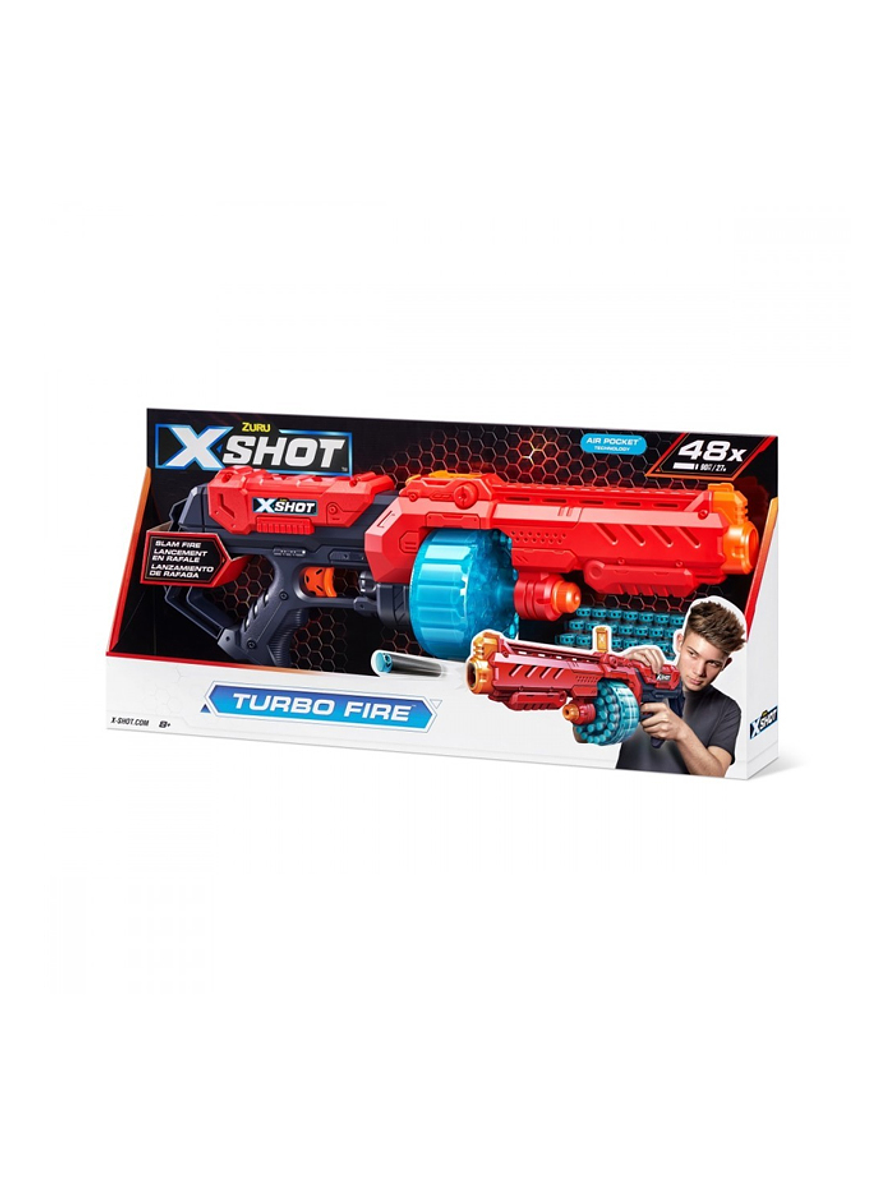 Lanzador De Dardos Xshot Turbo Fire 1