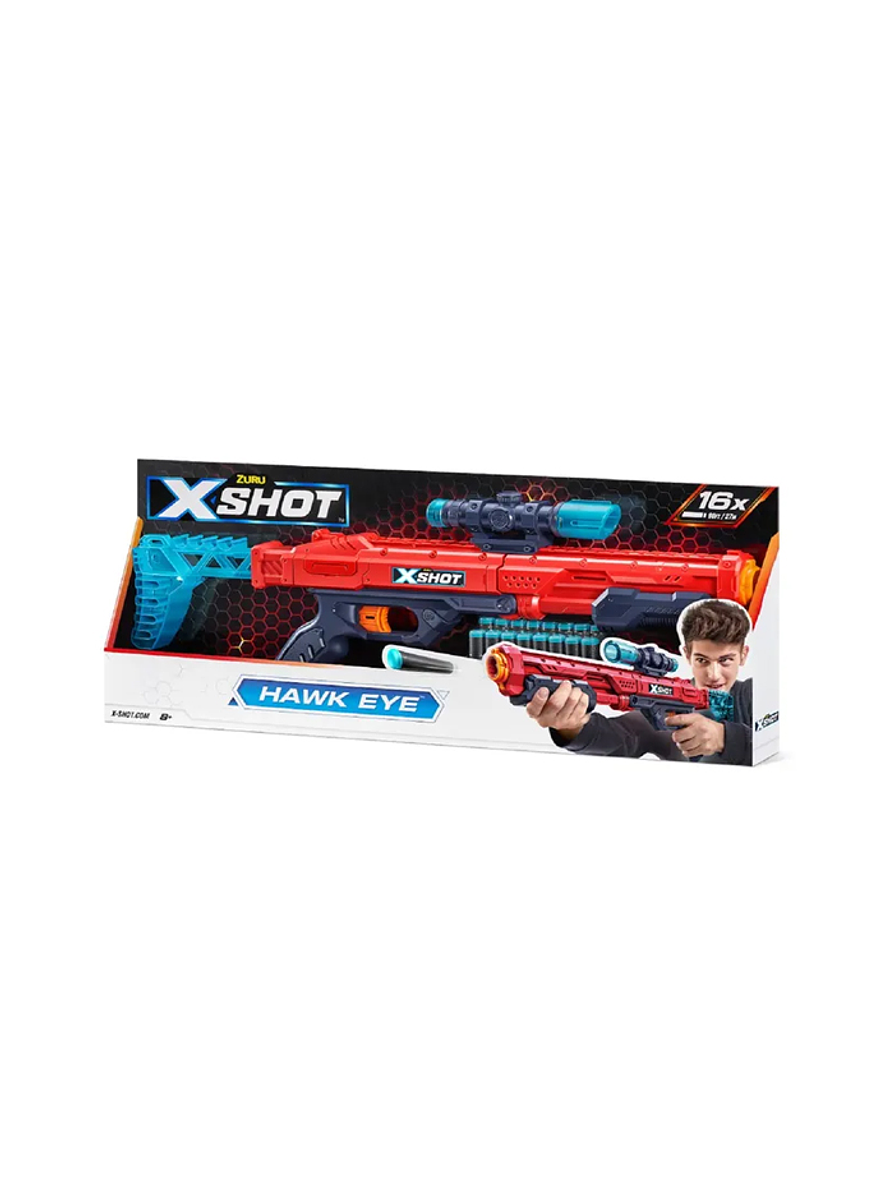 Lanzador De Dardos Xshot Hawk Eye 3