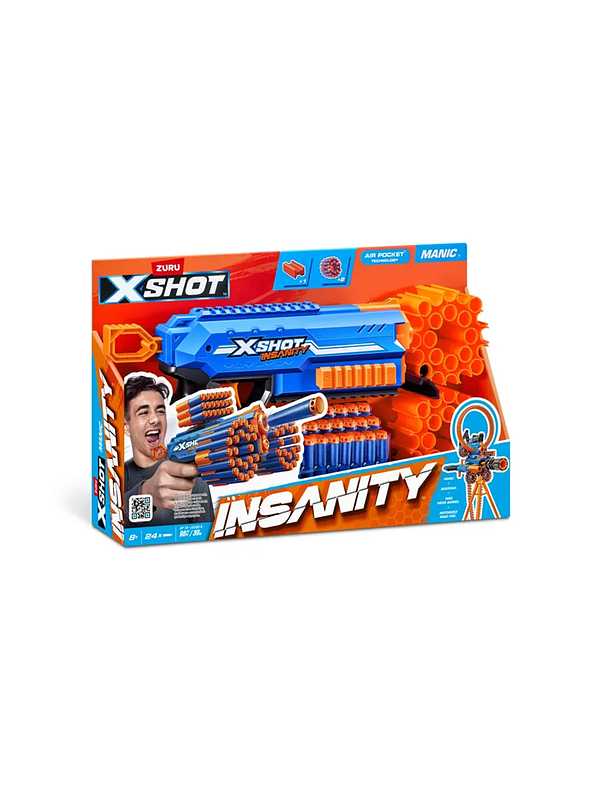 Lanzador De Dardos Xshot Manic Insanity 1