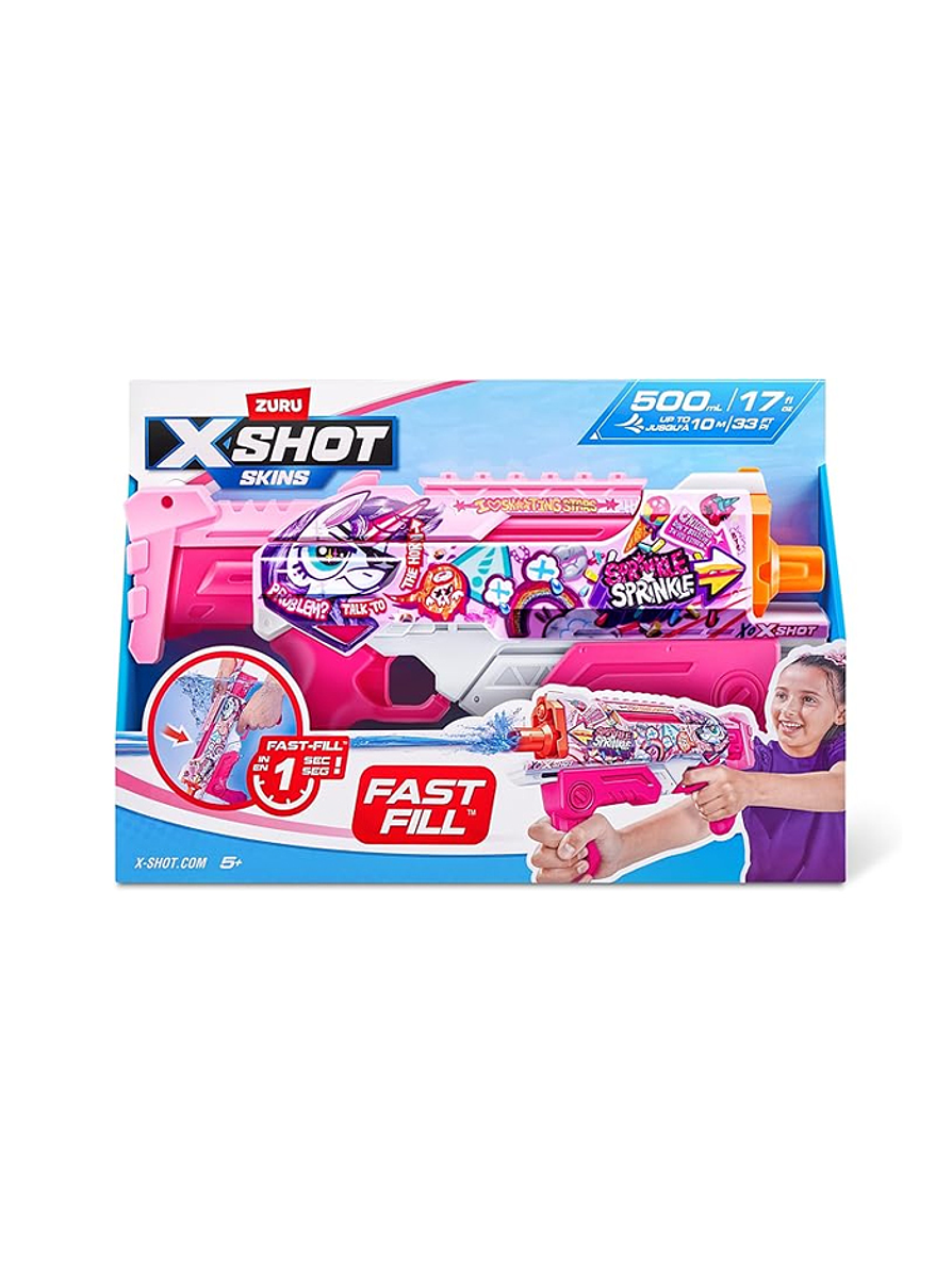 Lanzador De Agua Xshot Fast Fill Skins Surtidas 3