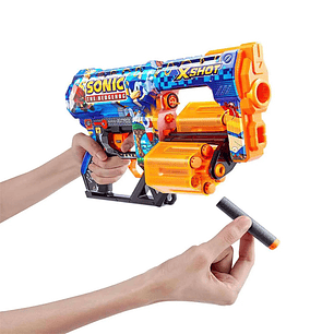 Lanzador De Dardos Xshot Hyper Spike Skin Sonic