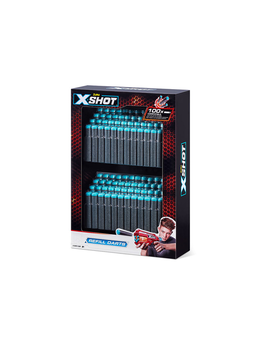 Pack 100 Dardos Air Pocket Xshot 1