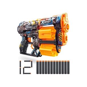 Lanzador De Dardos Xshot Dread Skins Jurassic World